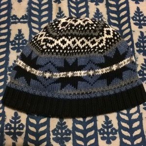 Janie and Jack Toddler (2T-3T) Blue Knit Beanie